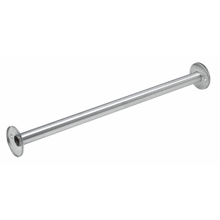 Bradley Corporation Straight Fixed Shower Curtain Rod & Reviews Wayfair
